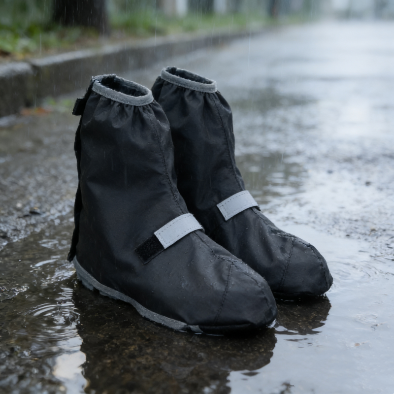 Cycling Shoe Insoles - Reusable Waterproof Oxford Rain Shoe Covers