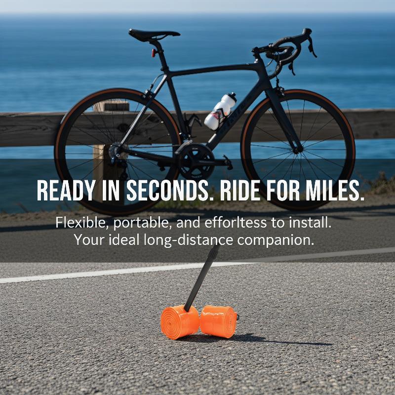 Road Bike Tire - 28g Orange Bike TPU Inner Tube