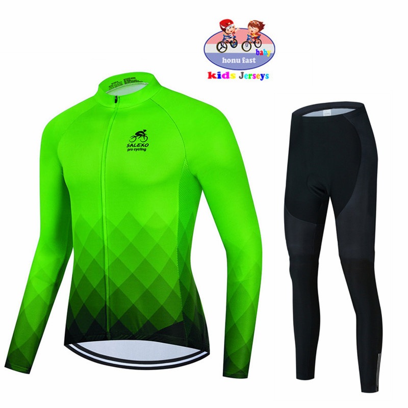 Cycling Gear For Kids - 2026 Spring Autumn Boys Breathable Kid