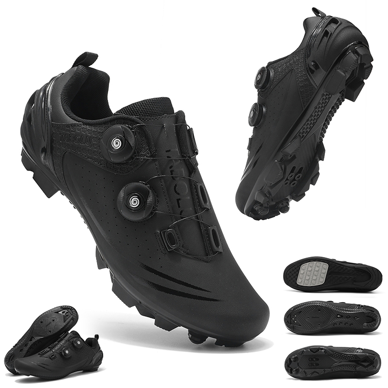 Road Bike Cleats - Speed Cycling Sports Shoes Men Road