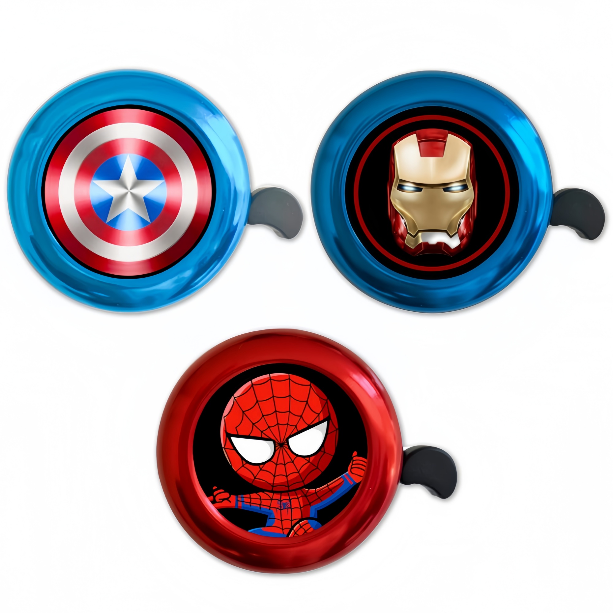 Bike Bell - Superhero Bicycle Bells —Marvel Spider-Man &