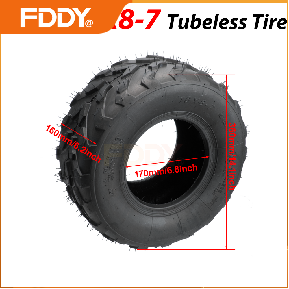FDDY 16x8-7 Off-road Vacuum Ty - Road Bike Tire 리뷰 및 가격