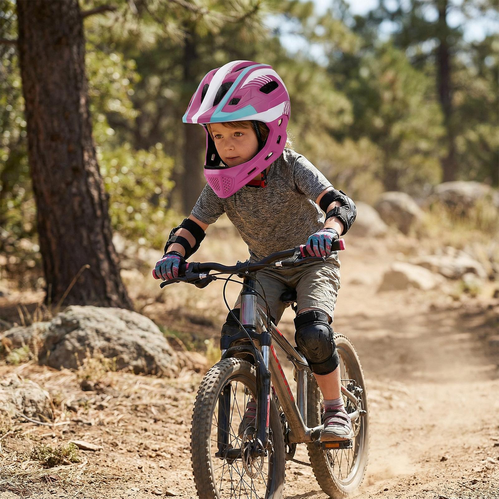 Youth Full Face Helmet Cycling - Cycling Gear Beginner 리뷰 및 가격