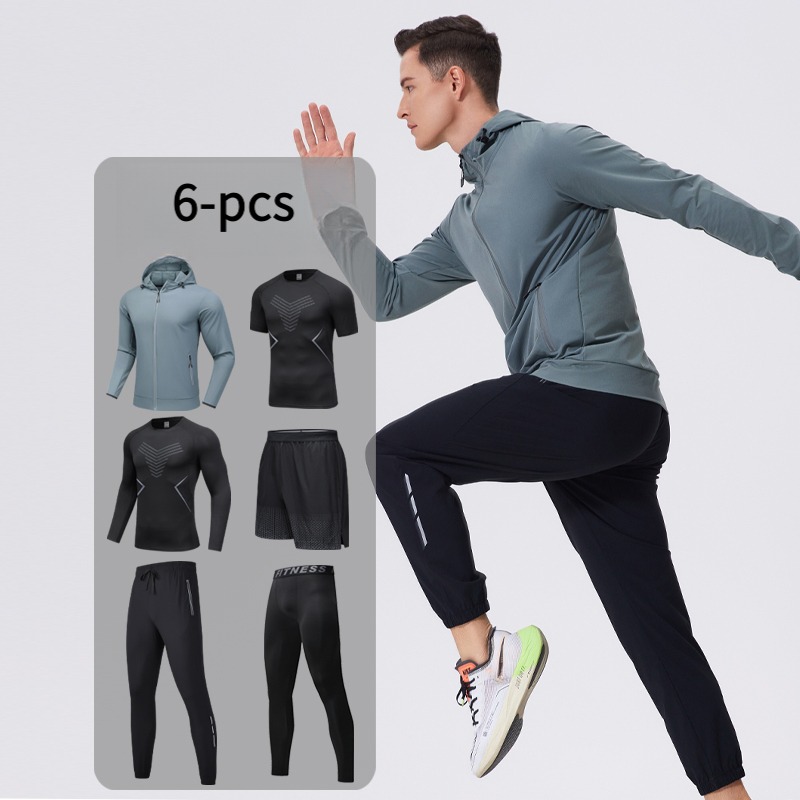 Men's 6-Piece Sportswear Set w - Cycling Gear For Men 리뷰 및 가격