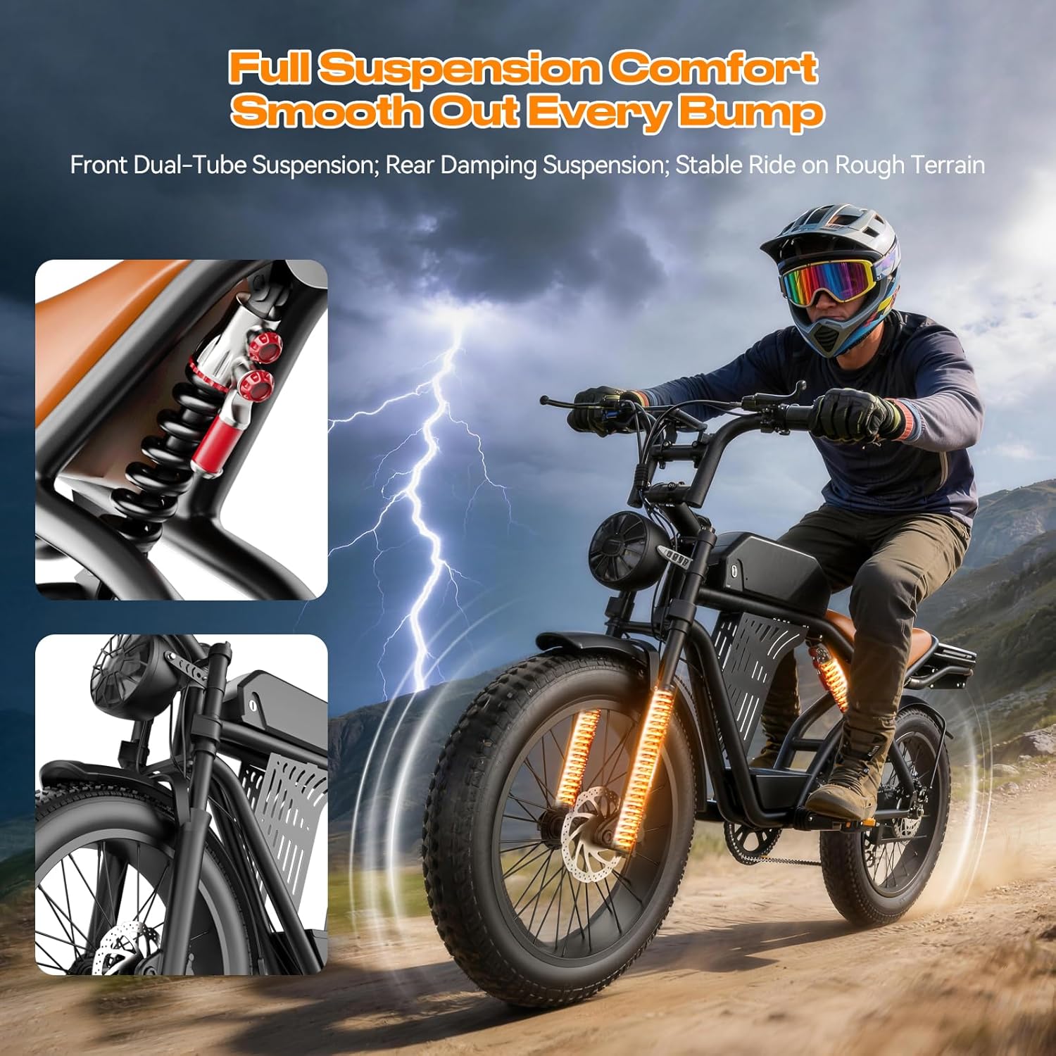 2500W Peak Electric Dirt Bike  - Road Bike Tire 리뷰 및 가격