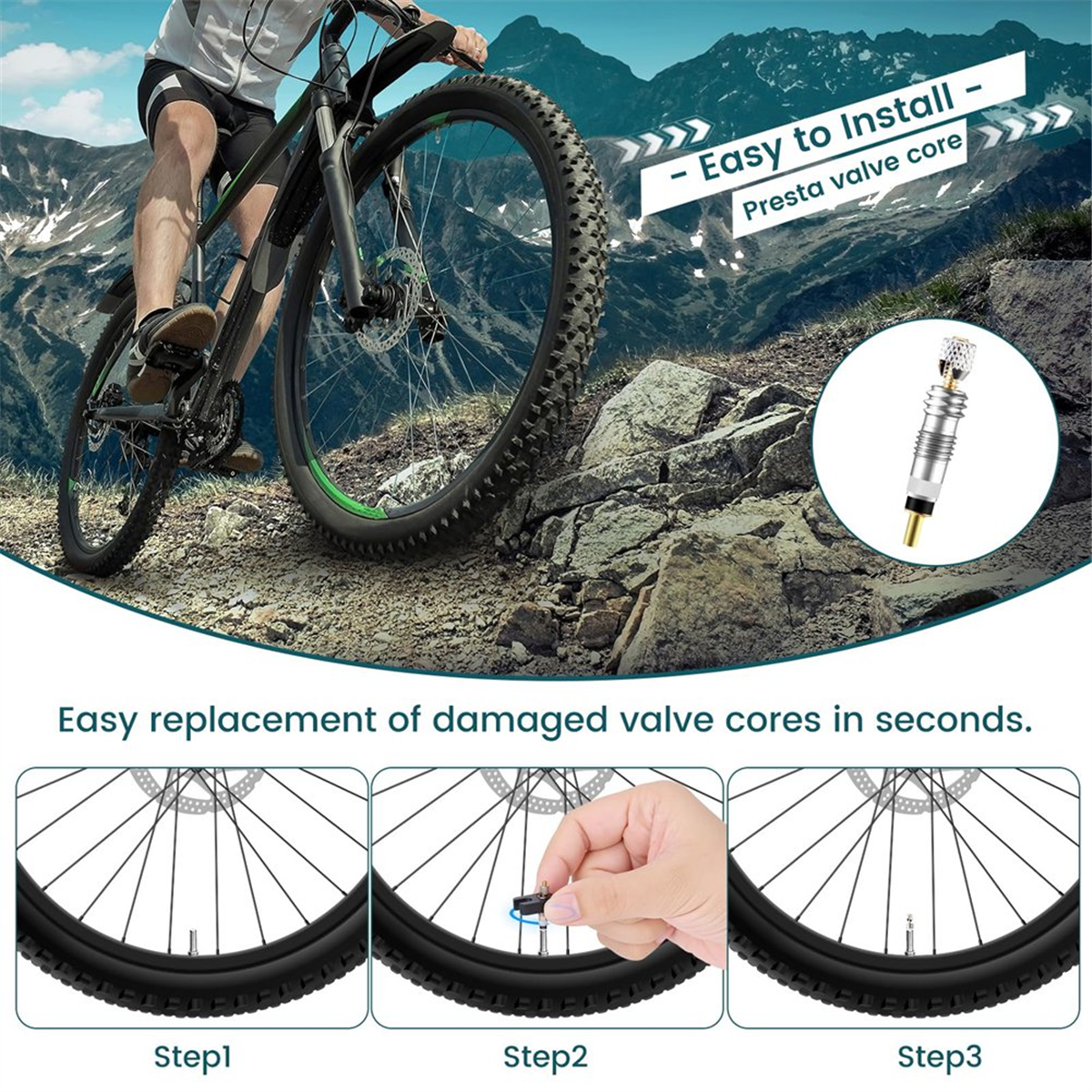 AA25 20Pcs Professional Brass  - Road Bike Tire 리뷰 및 가격