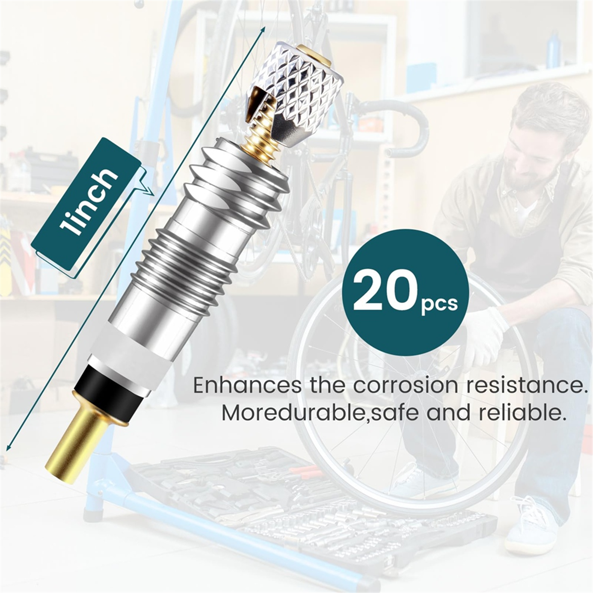 AA25 20Pcs Professional Brass  - Road Bike Tire 리뷰 및 가격