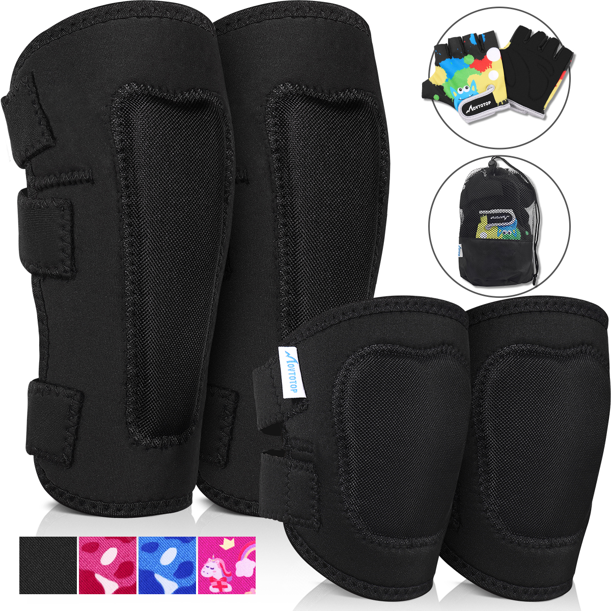 MOVTOTOP Protective Gear Set K - Cycling Gear For Kids 리뷰 및 가격