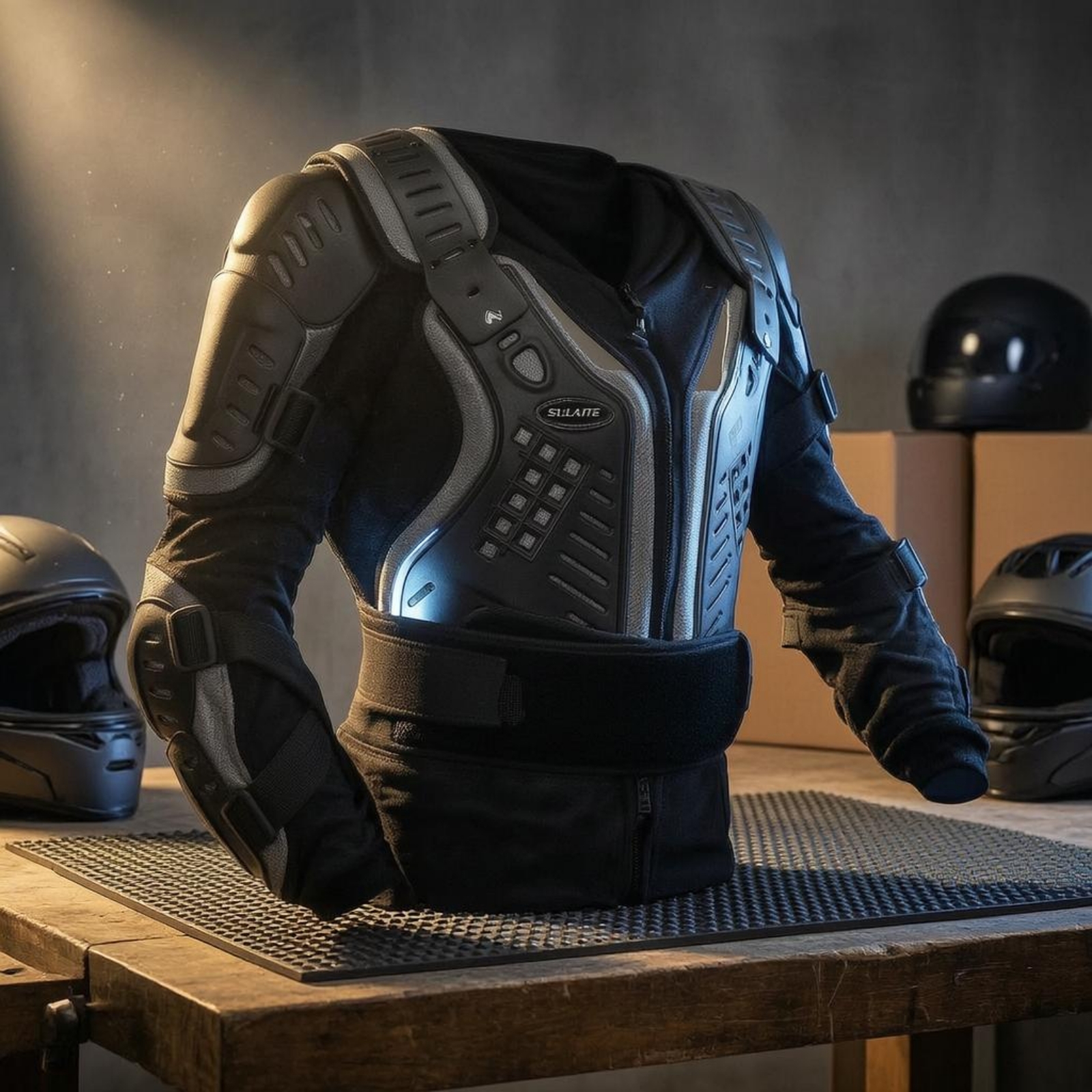 Motorcycle Protective Jacket H - Cycling Gear Black 리뷰 및 가격