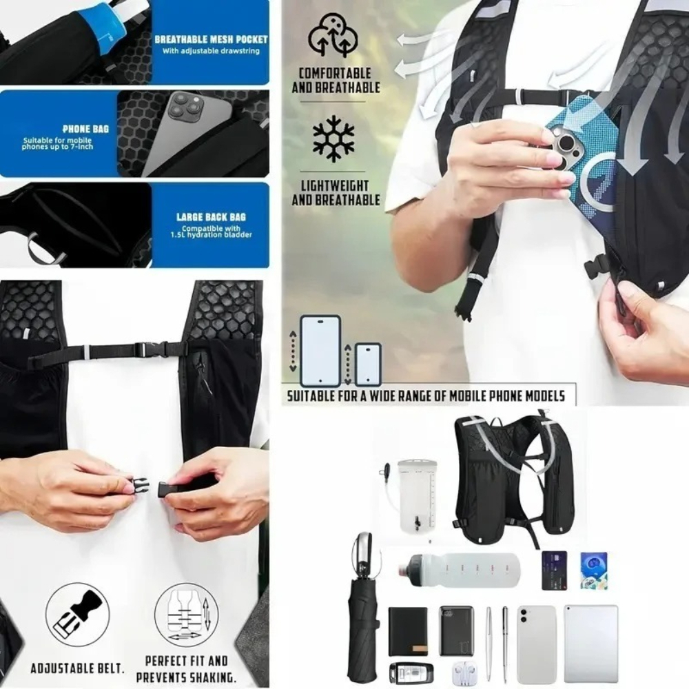 Running Hydration Vest for Wom - Cycling Backpack 리뷰 및 가격