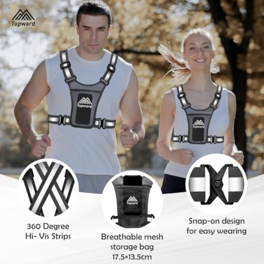 Topward Running Vest Chest Pho - Cycling Gear For Men 리뷰 및 가격