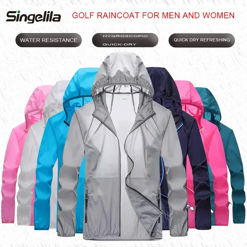 Golf Raincoat Lightweight Jack - Cycling Gear For Men 리뷰 및 가격