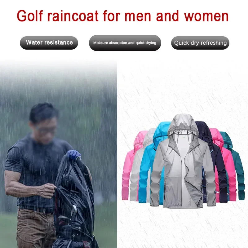 Golf Raincoat Lightweight Jack - Cycling Gear For Men 리뷰 및 가격