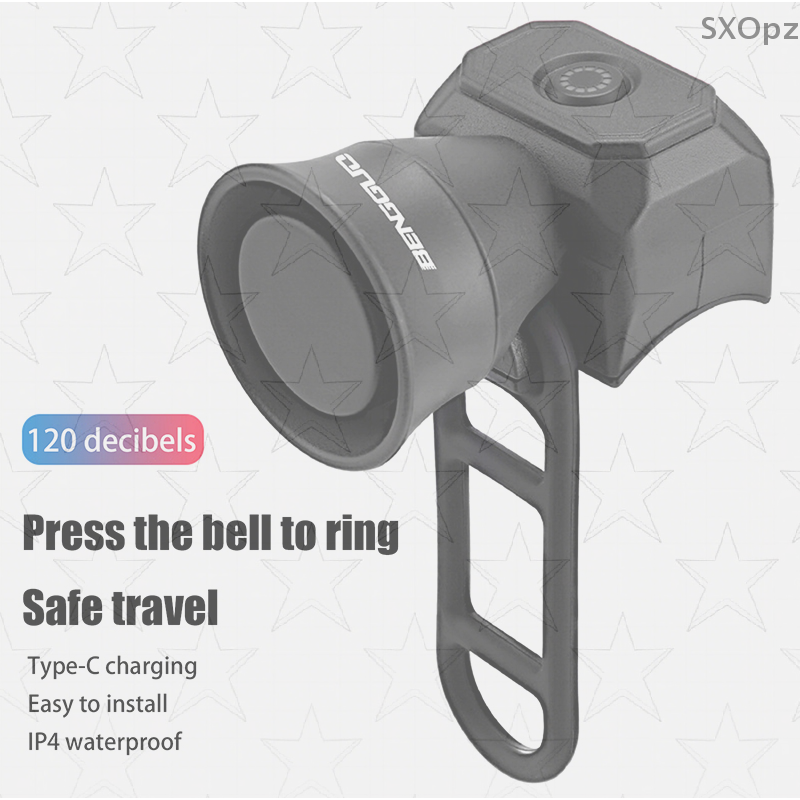 Safety Bicycle Bell, USB Charg - Bike Bell 리뷰 및 가격