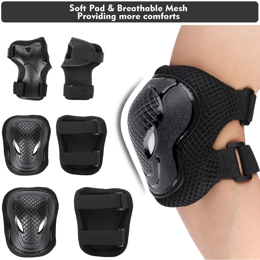 GOMOREON 6Pcs/Set Kids Safety  - Cycling Gear For Kids 리뷰 및 가격