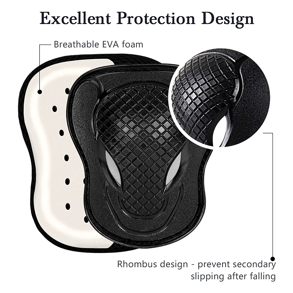 GOMOREON 6Pcs/Set Kids Safety  - Cycling Gear For Kids 리뷰 및 가격