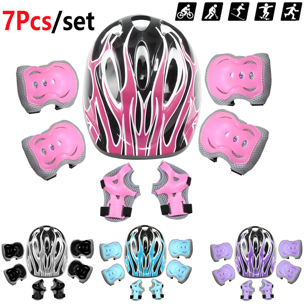 7Pcs Kids Bike Helmet,Toddler  - Cycling Gear For Kids 리뷰 및 가격