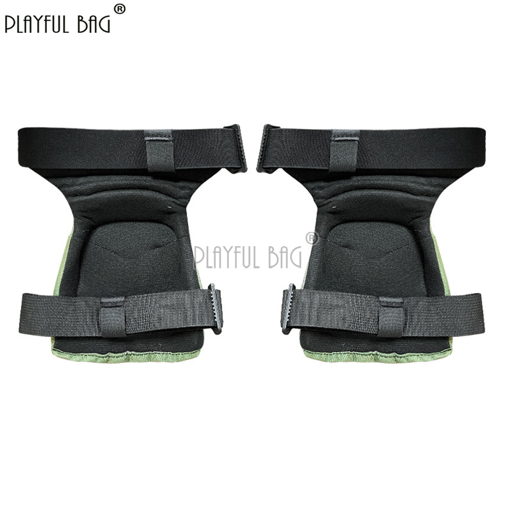 Knee & Elbow Pads 4-Piece Set  - Cycling Gear Black 리뷰 및 가격