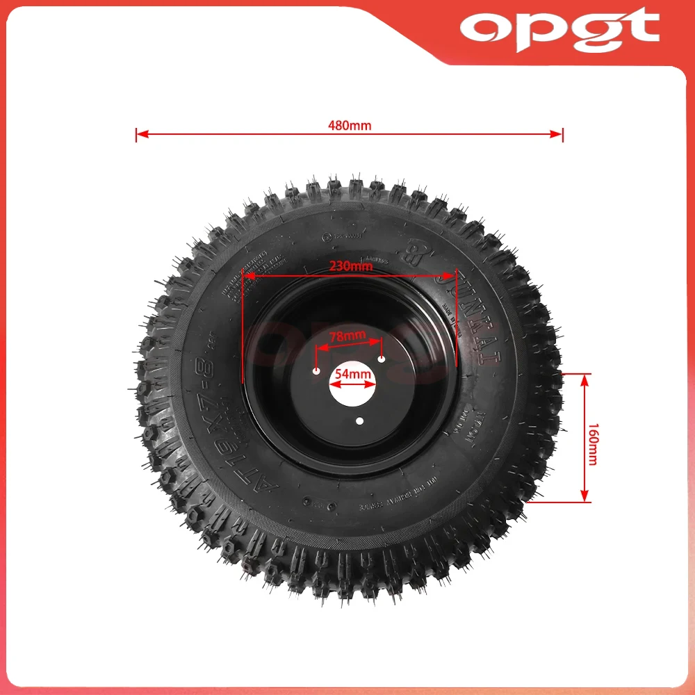 OPGT ATV 19x7.00-8 19x7-8 Inch - Road Bike Tire 리뷰 및 가격