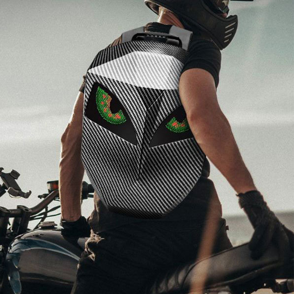 LED Backpack For Man PVC Hard  - Cycling Backpack 리뷰 및 가격