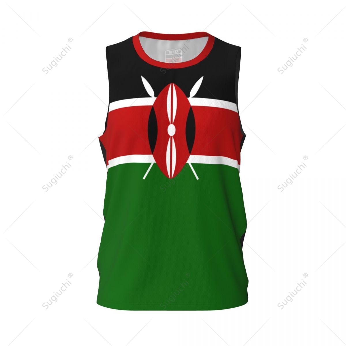 Kenya Flag Men Basketball Spor - Cycling Gear Kenya 리뷰 및 가격