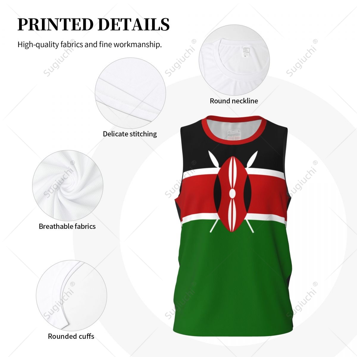 Kenya Flag Men Basketball Spor - Cycling Gear Kenya 리뷰 및 가격