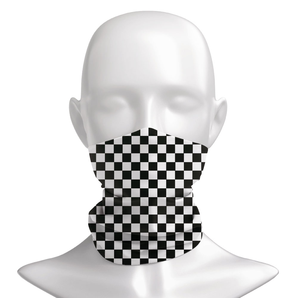 Checkered Ska Printed Headband - Cycling Gear For Men 리뷰 및 가격